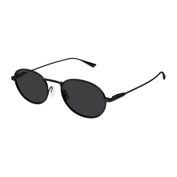 NEW SL799 001 SAINT LAURENT SUNGLASSES UNISEX ROUND BLACK EYEWEAR - Picture 2 of 4
